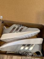 img 1 attached to Adidas Puremotion Vapour White Orange Girls' 👟 Shoes and Athletic: Perfect Blend of Style and Performance. review by Kristin Bridges
