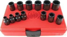 img 1 attached to 🔧 High-Quality Chicago Pneumatic SS3113 3/8" Drive 13 Piece Metric Impact Socket Set for Efficient Work