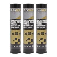 🧴 plews & edelmann lubrimatic 11312 multi-purpose lithium mini grease guns, 3 oz. cartridges, amber (3 pack) логотип