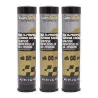 🧴 plews & edelmann lubrimatic 11312 multi-purpose lithium mini grease guns, 3 oz. cartridges, amber (3 pack) logo