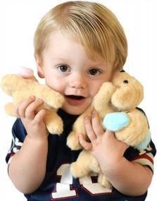 img 2 attached to DreamsBe Plush Golden Retriever And Puppies - Perfect Labrador Gift For Kids Aged 3-9!