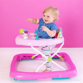 img 2 attached to 🌸 Convenient Foldable Floral Friends Walker for Babies, 6 Months+ - Bright Starts