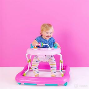 img 3 attached to 🌸 Convenient Foldable Floral Friends Walker for Babies, 6 Months+ - Bright Starts