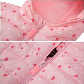 img 1 attached to Легкая детская пуховая куртка Rokka&amp;Rolla для девочек - зимнее пальто для новорожденных, малышей и детей (18-24 мес., 2-4 мес.)
