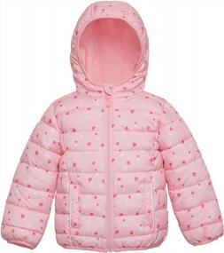 img 4 attached to Легкая детская пуховая куртка Rokka&amp;Rolla для девочек - зимнее пальто для новорожденных, малышей и детей (18-24 мес., 2-4 мес.)