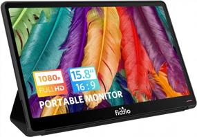img 4 attached to 🔌 Fiodio 15N1F US 15.6 Portable Monitor - Frameless, 1920X1080, 60Hz - Compatible With Cell Phones & External Devices