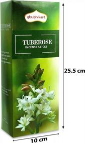 img 3 attached to Shubhkart Tuberose Incense Sticks - Pack Of 120 For Long-Lasting Fragrance