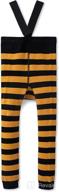 cute and comfy baby girl boy 👶 cotton leggings with suspenders - 0-24 months toddler clothes логотип