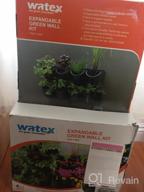 img 1 attached to Pro System-Vertical Wall Planter- Watex Expandable Green Wall W/ Built-In Micro Dripper 4 Panels, Total Of 32 Pots, US Patented; BPA Free Planters review by Jessica Shakman