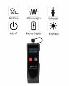 img 3 attached to Fiber Optic Cable Tester: Wintact Portable Micro-Optical Power Meter -70DBm To +6DBm, Universal Interface FC/SC/ST, 6 Standard Wavelengths 850/1300/1310/1490/1550 /1625Nm
