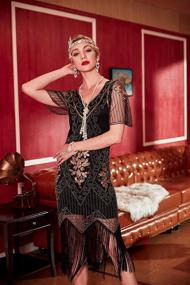img 2 attached to 👗 Roaring Dresses for Women: Metme Cocktail Flapper Attire