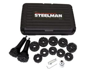 img 3 attached to 🔧 Steelman Wheel Hub and Rotor Polishing Kit: Rust Removal with Power Tool Compatibility and Nylon Pads