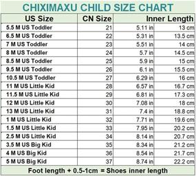 img 2 attached to Maxu Spring Autumn Dressy Little Girls' Shoes via Flats