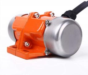 img 3 attached to Powerful 60W Single Phase Concrete Vibrator Motor For Shaker Tables - High Frequency 3600Rpm Vibration, Aluminum Alloy Build, AC 110V, Ideal For Smooth Concrete Pouring