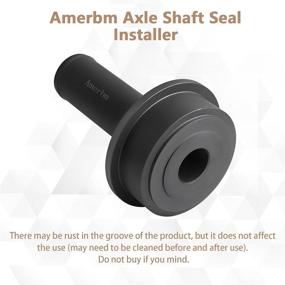 img 2 attached to 🔧 Amerbm Axle Shaft Seal Installer 6695 for 1998-2004 F0RD F-250 F-350 F-450 F-550 Excursion 4X4: Effective Wheel Knuckle Vacuum Seal Tool