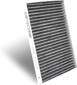 img 1 attached to 🚗 AirTechnik CF10709 Replacement Cabin Air Filter with Activated Carbon for KIA Forte 5/Koup, Rio, Rio5, Rondo, Sportage/Hyundai Accent, Genesis Coupe, Tuscon, Velostor