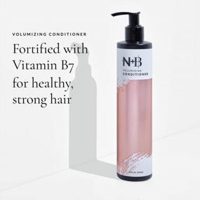 img 2 attached to B7, Biotin Hair Volumizing Conditioner With Blue Agave Oil - Revives Damaged Hair And Leaves It Soft & Shiny. Safe For Colored, Keratin & Chemically Treated Hair. For All Types & Textures.