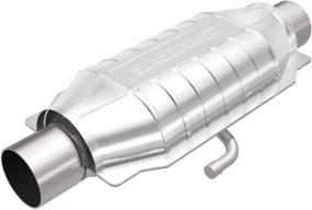 img 4 attached to 🚗 MagnaFlow 334016 Universal Catalytic Converter 2.5in Inlet/Outlet Diameter, 16in Length - CA Legal CARB Compliant Stainless Steel Replacement (No O2 Sensor)