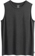 tomboyx micromodal high neck muscle tank, свободная посадка для комфорта на весь день (xs-4x) логотип