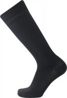 waterproof knee-high socks for men and women - perfect for hiking, kayaking and more! includes 1 pair logo