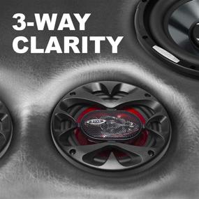 img 2 attached to BOSS Audio Systems CH6530 Chaos Series Car Speakers – 6.5 Inch, 300W Max Power, 3-Way, Full Range Audio, Tweeters, Coaxial – Pair