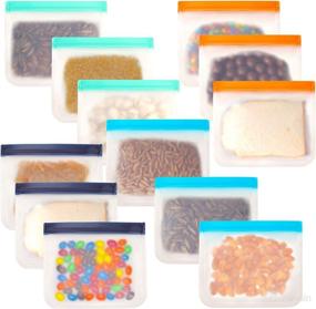 img 4 attached to Meetall Reusable Storage Sandwich Food Durable