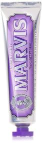 img 4 attached to 🌿 Marvis Jasmine Mint Toothpaste - Refreshing and Emollient Dental Care - 3.86Oz