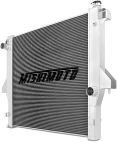 img 2 attached to 🔥 Mishimoto MMRAD-RAM-03 Performance Aluminum Radiator for Dodge Ram Cummins 5.9L/6.7L 2003-2009: High-Quality Cooling Upgrade!
