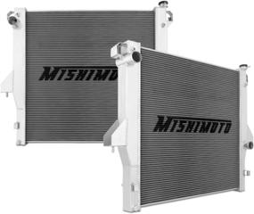 img 4 attached to 🔥 Mishimoto MMRAD-RAM-03 Performance Aluminum Radiator for Dodge Ram Cummins 5.9L/6.7L 2003-2009: High-Quality Cooling Upgrade!