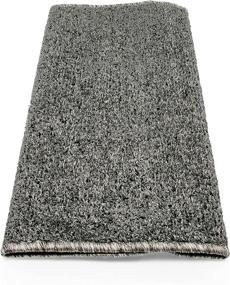 img 1 attached to 🏞️ Enhanced RV Step Rug by Camco - Premium Gray Wrap Around Turf Material (22" x 23")