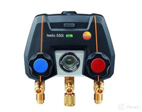 img 3 attached to Testo 550i Kit: App-Controlled Digital Manifold with Thermohygrometer and Clamp Thermometer – Ideal for AC, Refrigeration Systems, and Heat Pumps with Bluetooth Connectivity