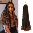 get your chic look with niseyo 7 pack passion twist hair 24 inch - water wave crochet hair for trendy butterfly locs and bohemian spring twist! logo