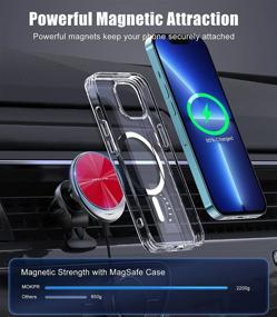 img 3 attached to MOKPR Magnetic Wireless Car Charger Car Electronics & Accessories