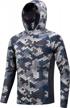 faisox fishing hoodies for men upf50+ sun protection long sleeve performance fishing shirt 2 logo