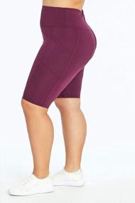 img 2 attached to Effortlessly Flatter Your Curves With Marika Plus Size Bermuda Shorts