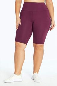 img 3 attached to Effortlessly Flatter Your Curves With Marika Plus Size Bermuda Shorts