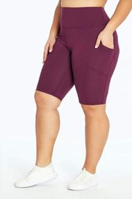 img 4 attached to Effortlessly Flatter Your Curves With Marika Plus Size Bermuda Shorts