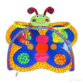 img 3 attached to 👶 Rivpabo Baby Play Mat: A Thick & Stimulating Activity Center for Newborns & Infants