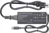 65w 45w usb c laptop charger replacement for lenovo thinkpad x1 carbon (2017-2018), yoga 730, c930, 920, 720, thinkpad e480, e580, t570, t580, t480, t480s, l480, l580, x280 - adlx65ydc2a adlx65ycc3a sa10m13950 01fr026 logo