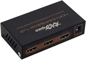 img 3 attached to Experience High-Quality Video Streaming With XOLORspace 1X2 HDMI Splitter - 4K 60HZ YCbCr 4:4:4 8 Bit HDR Pass Through