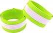 be seen and stay safe with our reflective running gear: ankle bands, wristbands, and leg straps for cycling and biking logo