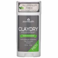 🏃 stay fresh and active with natural deodorant claydry athletic protection logo