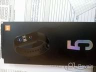 img 1 attached to Smart bracelet Xiaomi Mi Smart Band 5 RU, black review by Jnis Kokins ᠌