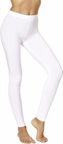 img 4 attached to Cotton Leggings For Women - Practical And Stylish