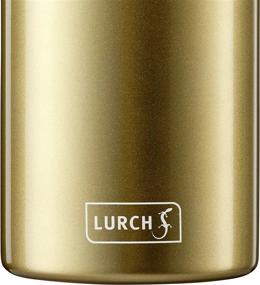 img 1 attached to Double-Walled Stainless Steel Thermal Bottle For Hot And Cold Drinks - Lurch Germany (Gold Metallic 16 Oz. 0.5L)