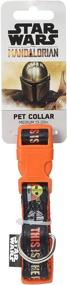 img 2 attached to Orange Mandalorian Dog Collar: Show Your Pet the Way with Star Wars