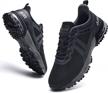 lightweight athletic running shoes for men - ideal for sports, gym, jogging, walking - sizes us 6.5 to us 12.5 logo