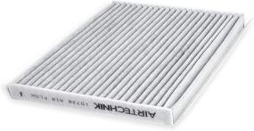 img 2 attached to 🌬️ Premium AirTechnik CF10728 PM2.5 Cabin Air Filter for Hyundai & Kia Models - Enhance Air Quality & Eliminate Odors!