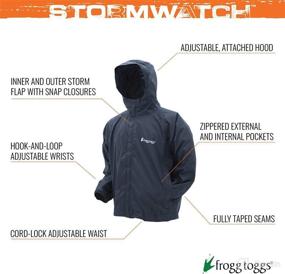 img 3 attached to FROGG TOGGS Stormwatch Jacket XXX Large Motorcycle & Powersports -- Protective Gear