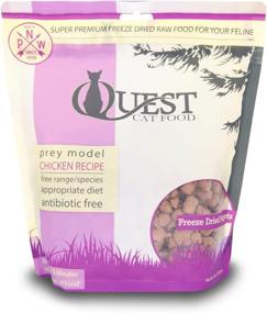 img 4 attached to 🐱 Steve's Real Food Quest: Super Premium Freeze Dried Raw Cat Food - Chicken Recipe | 10oz - Prey Model Diet | Free Range & Sustainably Sourced | Made in USA